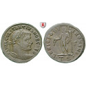Roman Imperial Coins, Constantius I, Caesar, Follis 302-303, vf