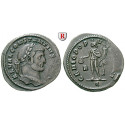 Roman Imperial Coins, Constantius I, Caesar, Follis 296-297, good vf