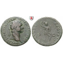 Roman Imperial Coins, Domitian, As 88-89, vf