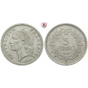 France, Forth Republic, 5 Francs 1948, vf-xf
