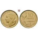 France, Forth Republic, 10 Francs 1954, good xf