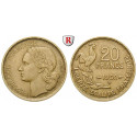 France, Forth Republic, 20 Francs 1950, vf