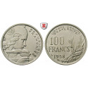France, Forth Republic, 100 Francs 1958, xf-unc