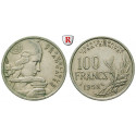 France, Forth Republic, 100 Francs 1958, vf-xf