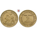 France, Third Republic, 2 Francs 1923, xf