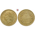 France, Third Republic, 5 Francs 1940, xf