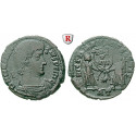 Roman Imperial Coins, Magnentius, Follis 350-351, good vf