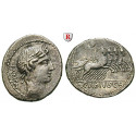 Roman Republican Coins, C. Vibius, Denarius, good vf