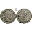 Roman Imperial Coins, Maximianus Herculius, Follis 297-298, xf