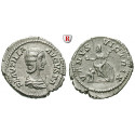 Roman Imperial Coins, Plautilla, wife of Caracalla, Denarius 205, vf-xf