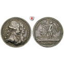 Holy Roman Empire, Joseph II, Silver medal 1760, vf-xf