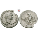 Roman Imperial Coins, Titus, Caesar, Denarius 76, vf