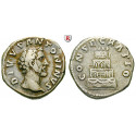 Roman Imperial Coins, Antoninus Pius, Denarius after 161, vf