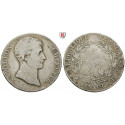 France, Napoleon I (Emperor), 5 Francs AN 12 (1804), vf