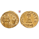 Byzantium, Constans II and Constantinus IV, Solidus 654-659, nearly xf
