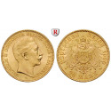 German Empire, Preussen, Wilhelm II., 20 Mark 1900, A, xf / good xf, J. 252