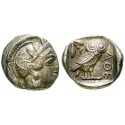 Attika, Athens, Tetradrachm 2. Hälfte 5.cent. BC, good vf / vf-xf