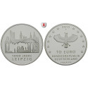 Federal Republic, Commemoratives, 10 Euro 2015, 1000th jubilee of Leipzig, F, PROOF