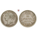 Canada, Victoria, 10 Cents 1882, vf