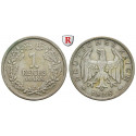 Weimar Republic, Standard currency, 1 Reichsmark 1926, J, good vf, J. 319