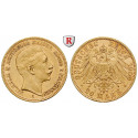 German Empire, Preussen, Wilhelm II., 20 Mark 1900, A, vf, J. 252