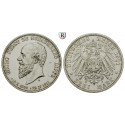 German Empire, Schaumburg-Lippe, Georg, 3 Mark 1911, A, xf / xf-unc, J. 166