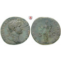 Roman Imperial Coins, Hadrian, Sestertius 119, xf / good vf