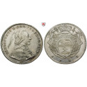 Salzburg, Diocese, Hieronymus von Colloredo, Reichstaler 1783, xf / xf-unc