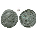 Roman Imperial Coins, Constantius I, Caesar, Follis-Teilstück 303, fine-vf