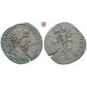 Roman Imperial Coins, Lucius Verus, Sestertius 164, good vf