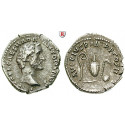 Roman Imperial Coins, Antoninus Pius, Denarius 138, vf-xf