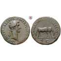 Roman Imperial Coins, Nerva, Sestertius 97, vf-xf