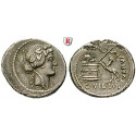 Roman Republican Coins, C. Vibius Varus, Denarius 42 BC, vf-xf