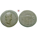 Roman Imperial Coins, Nero, Sestertius 65, good vf / vf