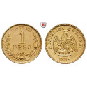 Mexico, Republic, Peso 1896, 1.48 g fine, xf