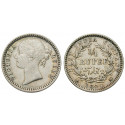 India, British India, Victoria, 1/4 Rupee 1840, vf-xf