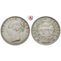India, British India, Victoria, 1/2 Rupee 1840, good vf