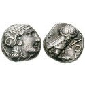 Attika, Athens, Tetradrachm approx. 390-290 BC, vf