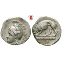 Italy-Lucania, Velia, Didrachm 334-300 BC, nearly xf
