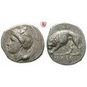 Italy-Lucania, Velia, Didrachm 334-300 BC, good vf