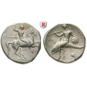 Italy-Calabria, Taras (Tarentum), Didrachm 332-302 BC, xf-unc