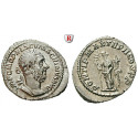 Roman Imperial Coins, Macrinus, Denarius 217, nearly FDC