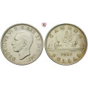 Canada, George VI., Dollar 1947, nearly xf