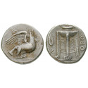 Italy-Bruttium, Kroton, Stater 425-350 BC, good vf