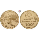 France, Fifth Republic, 100 Francs 1997, 15.64 g fine, PROOF