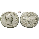 Roman Imperial Coins, Domitian, Caesar, Denarius 79, vf