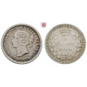 Canada, Victoria, 5 Cents 1858, good vf