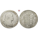 Italy, Naples And Sicily, Ferdinand IV., 120 Grana 1786, vf