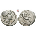 Roman Republican Coins, L. Cornelius Sulla, Denarius 81 BC, xf