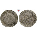 Sachsen (Saxony), Albertine branch, Christian II., Johann Georg, August unter Vormundschaft, 1/2 Taler 1600, good vf